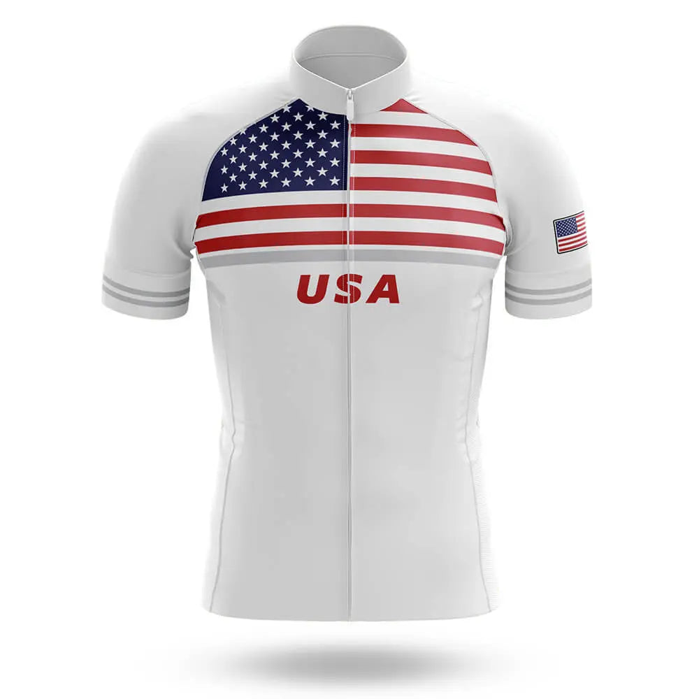 USA S12 - White - Men's Cycling Kit