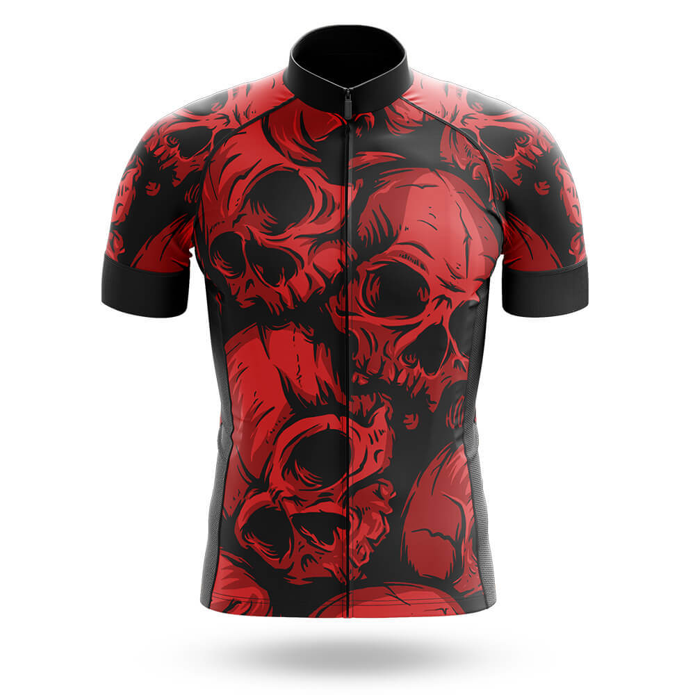 Red Skulls - Men's Cycling Kit