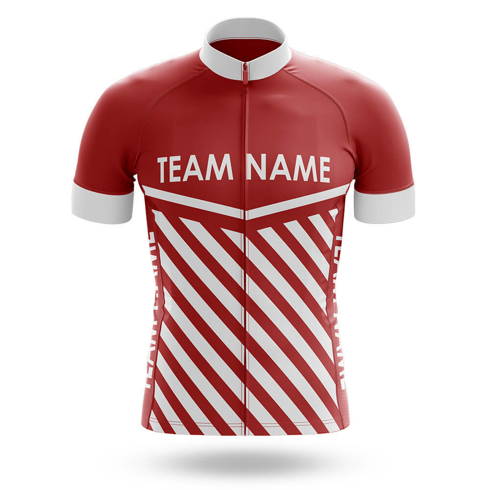 Custom Team Name M3 Red - Men's Cycling Kit