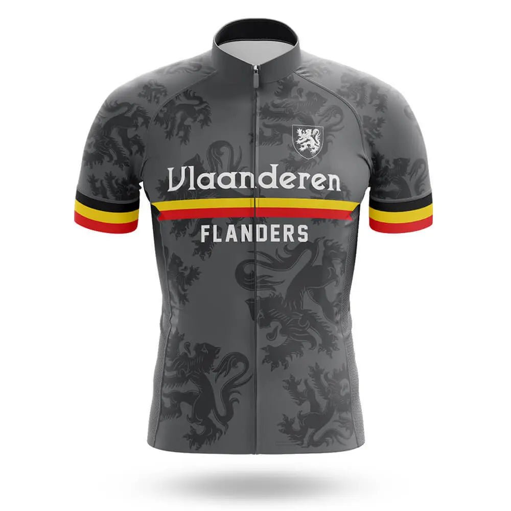 Vlaanderen (Flanders) - Grey - Men's Cycling Kit