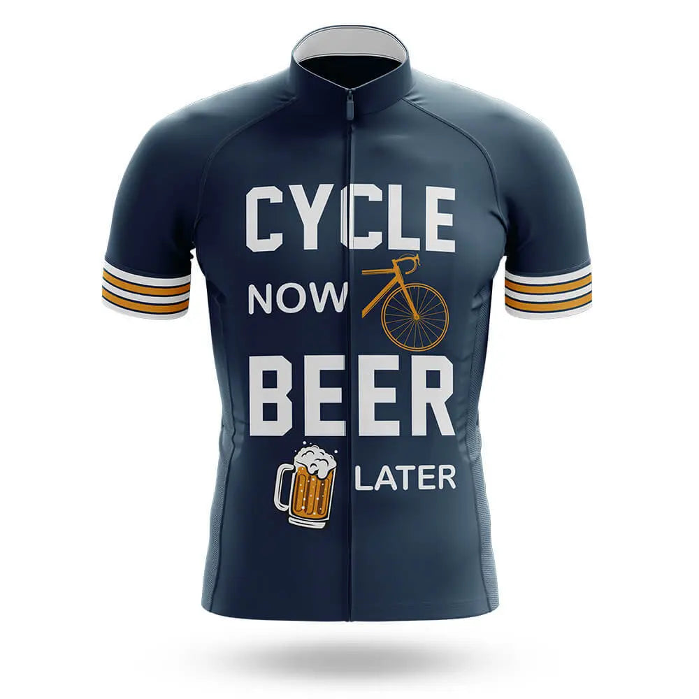 Cycle Now Beer Later - Men's Cycling Kit