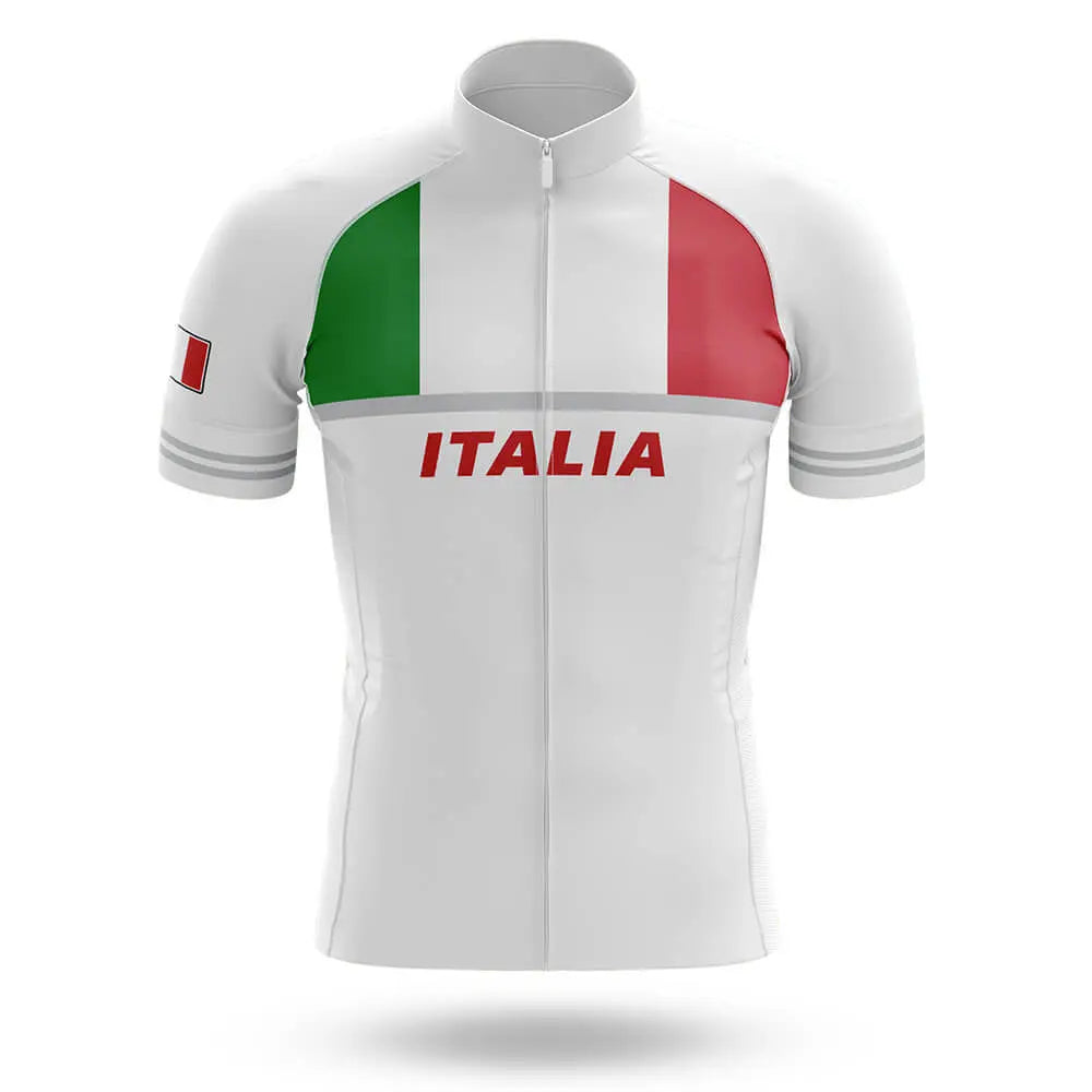 Italia S7 - White - Men's Cycling Kit
