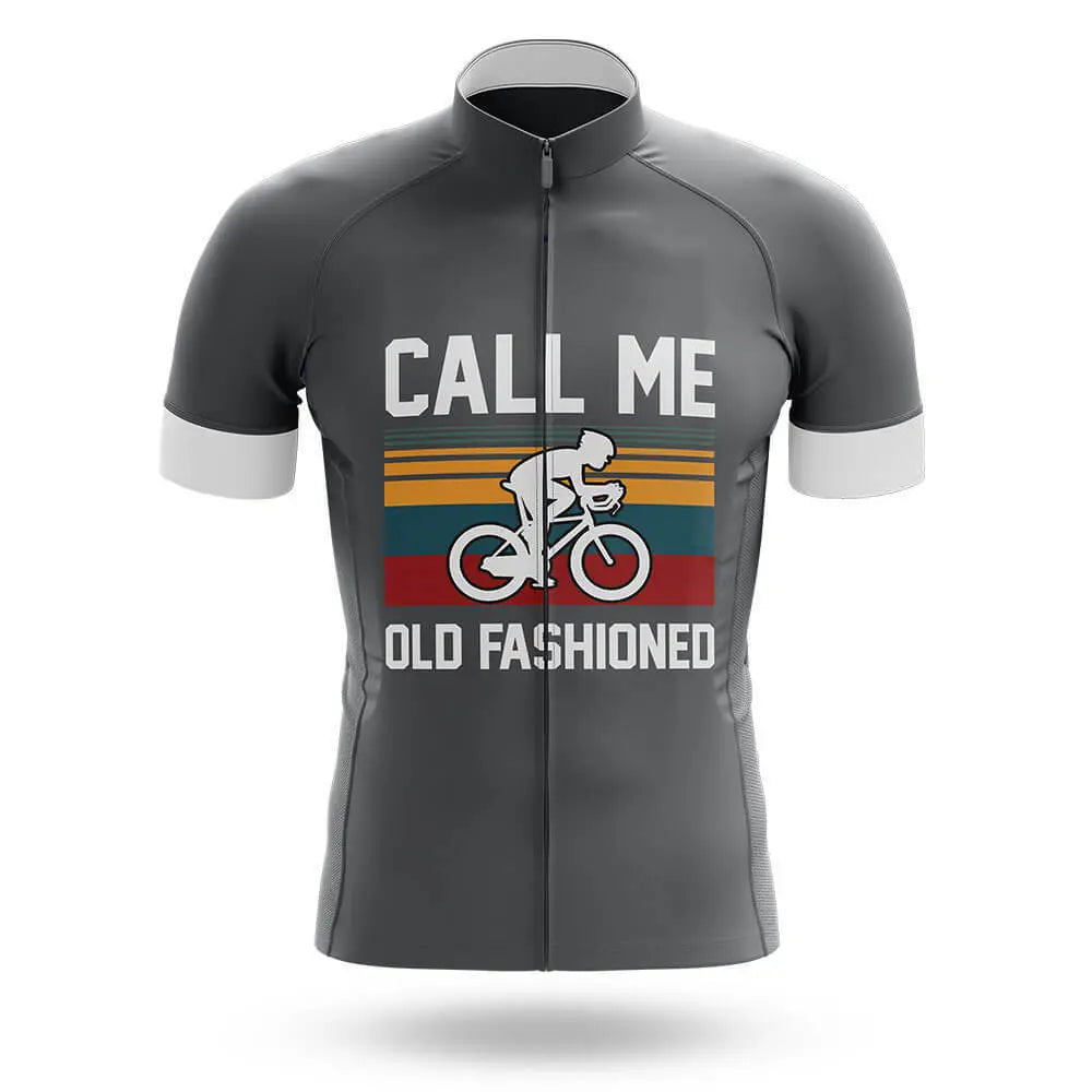 Old Fashioned V2 - Grey - Men's Cycling Kit