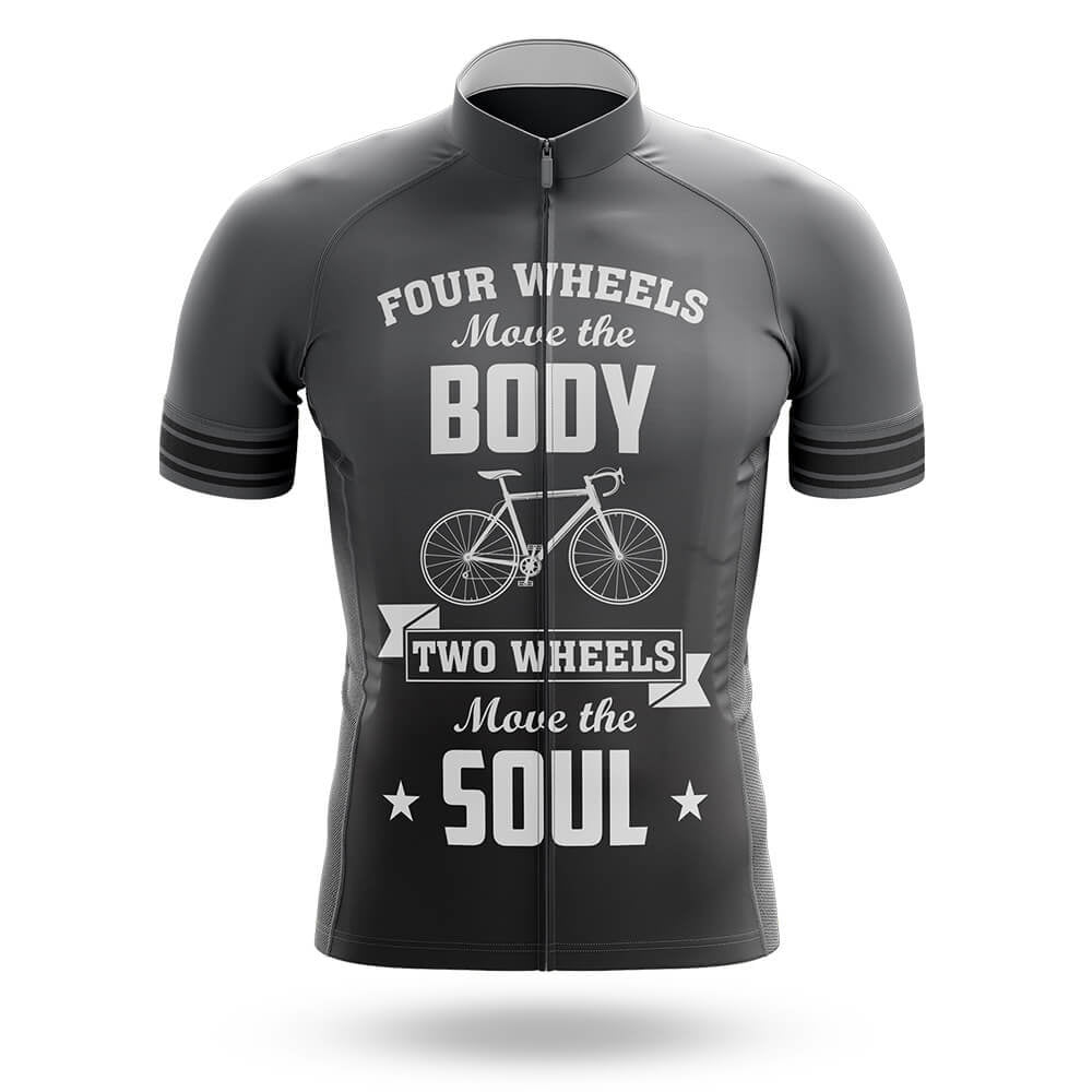 Two Wheels Move The Soul V3 - Men's Cycling Kit