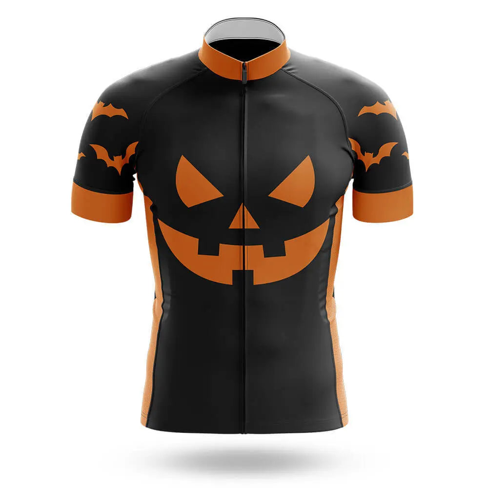 Pumpkin Face - Black - Men's Cycling Kit
