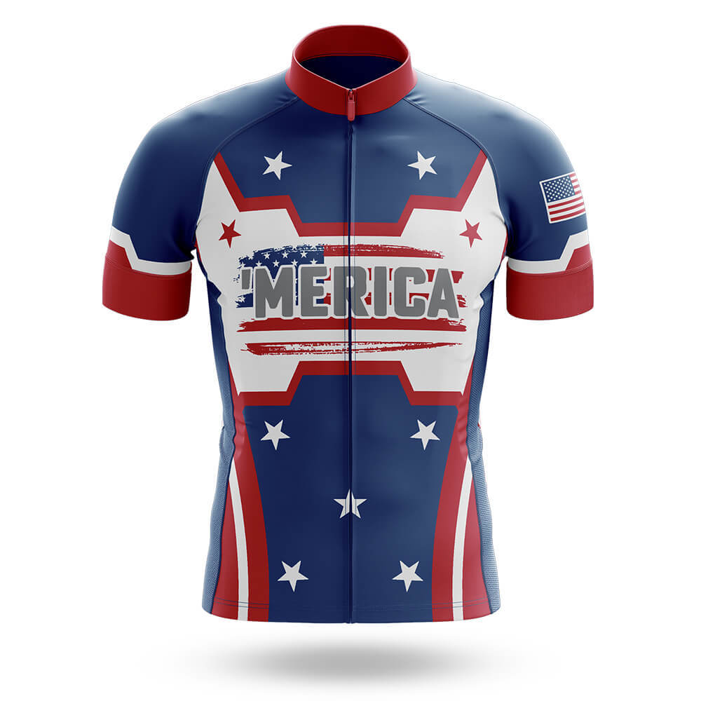 Merica Flag - Men's Cycling Kit