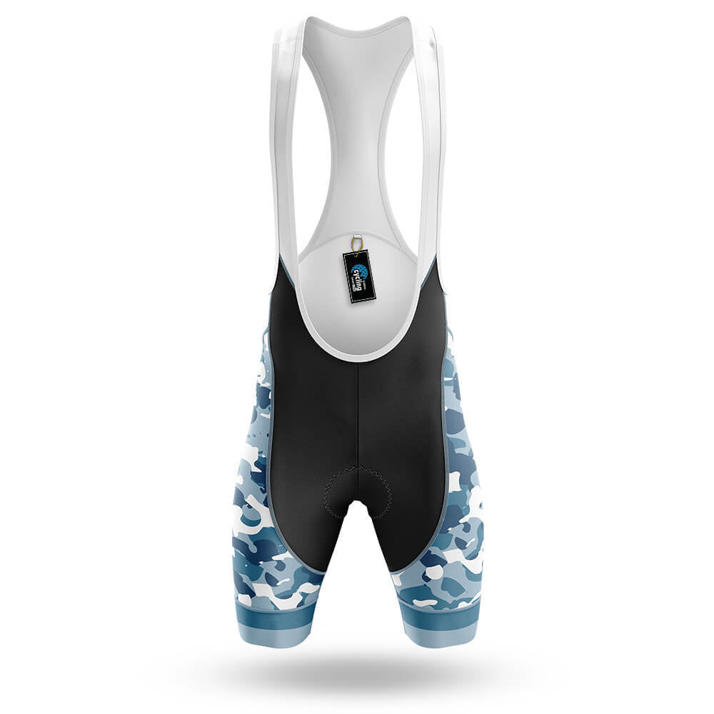 Blue Camo Cycling Jersey