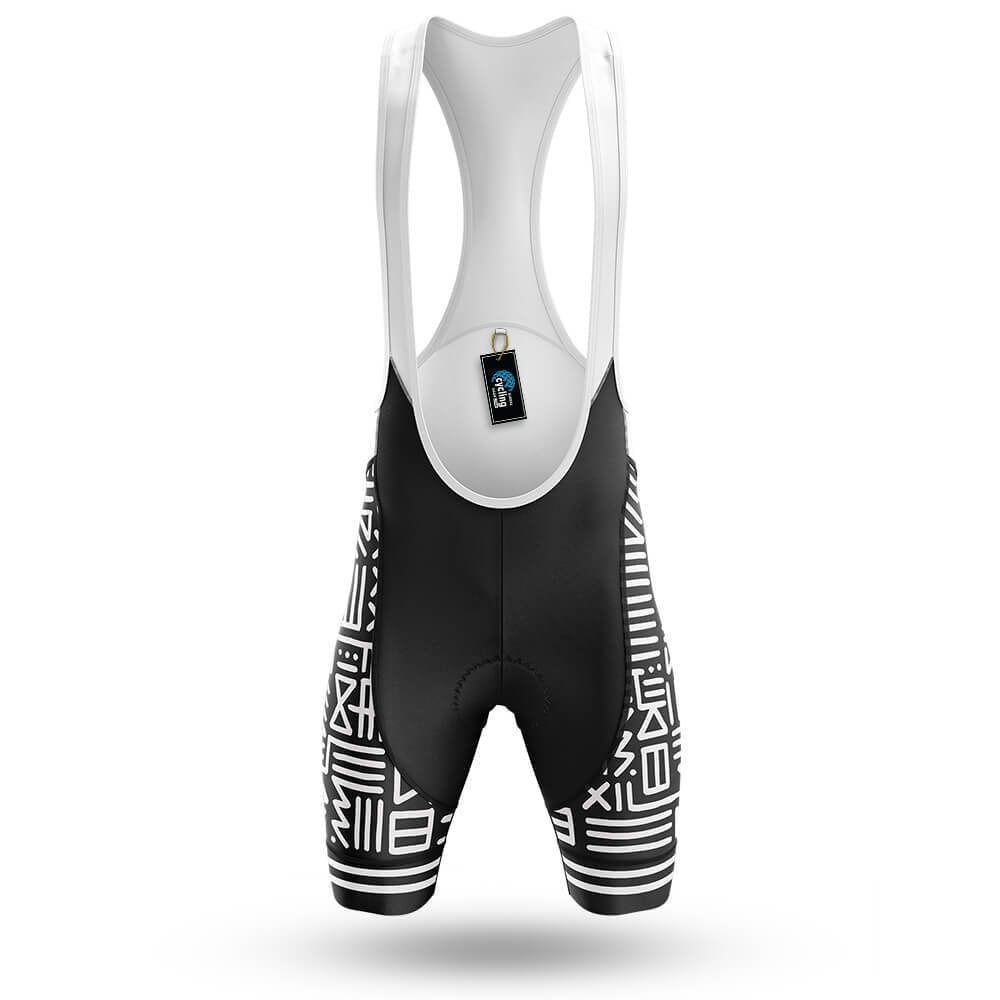 Monochrome Tribal - Men's Cycling Kit