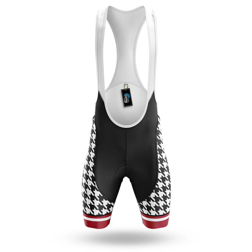 Crimson Tide Houndstooth Pattern - Men's Cycling Kit
