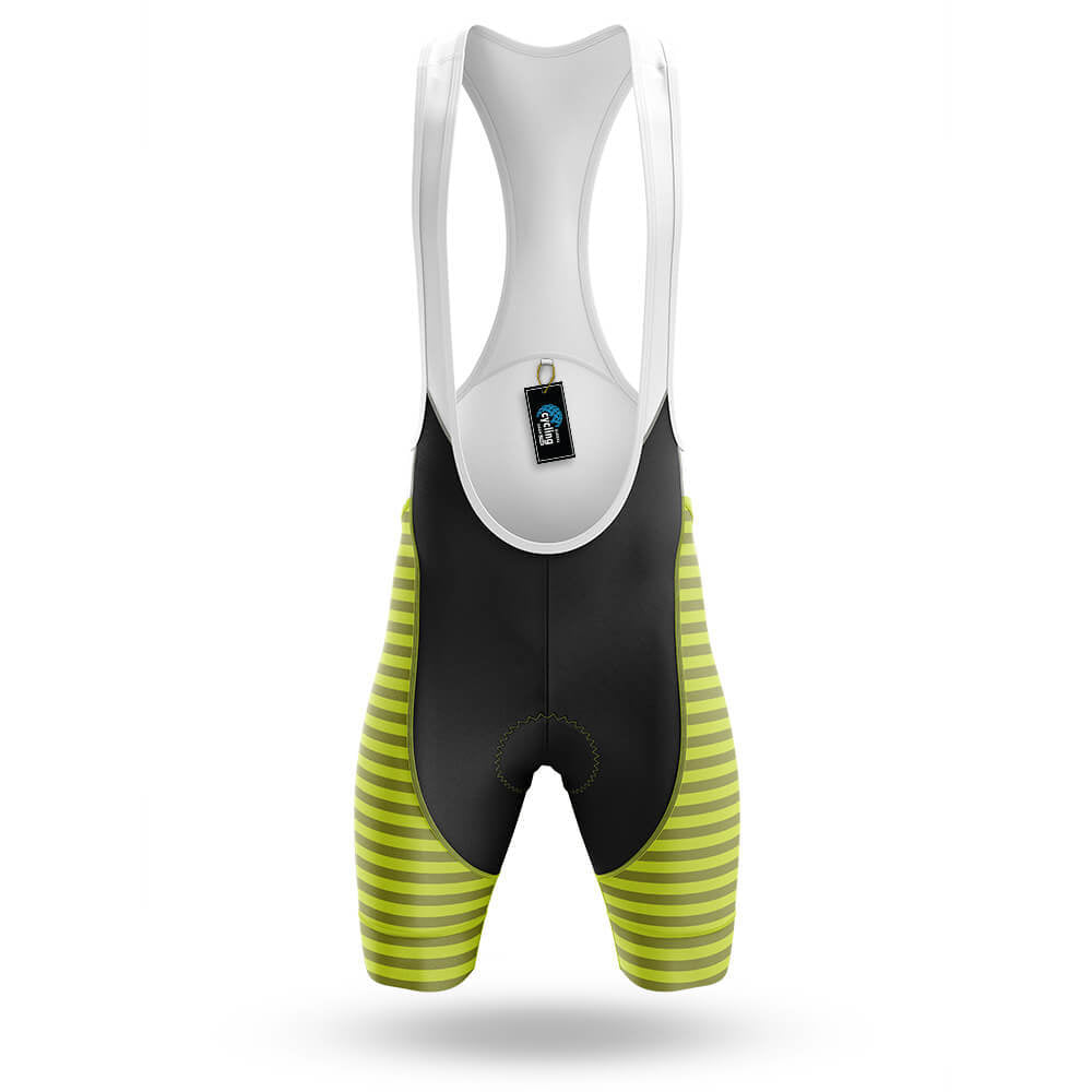 Lime Green Stripe - Men's Cycling Kit