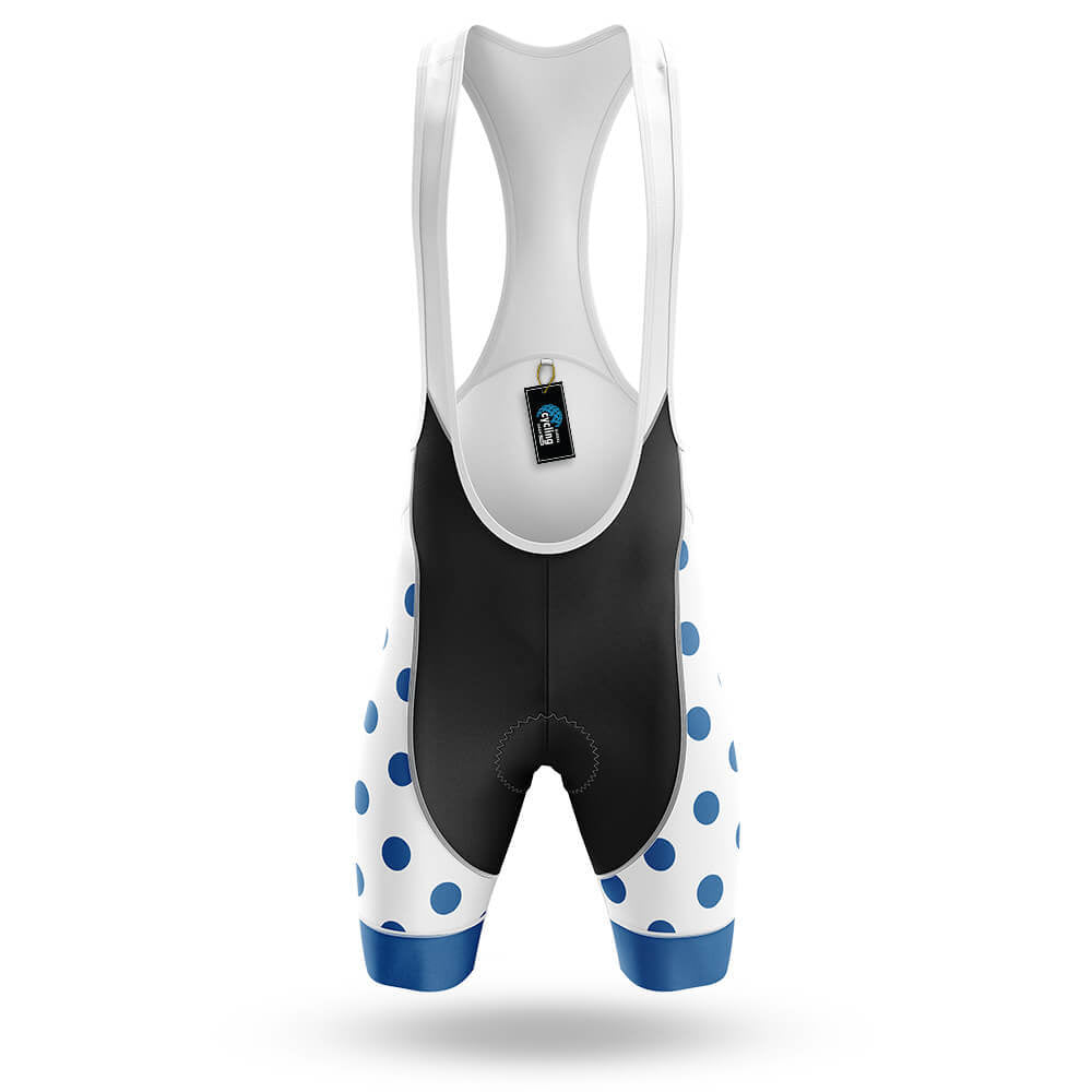 Blue Polka Dot Cycling Jersey