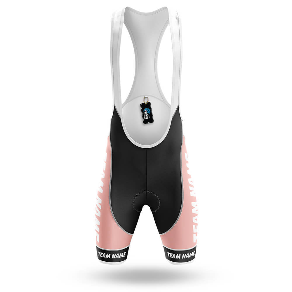 Custom Team Name V3 Pink - Men's Cycling Kit