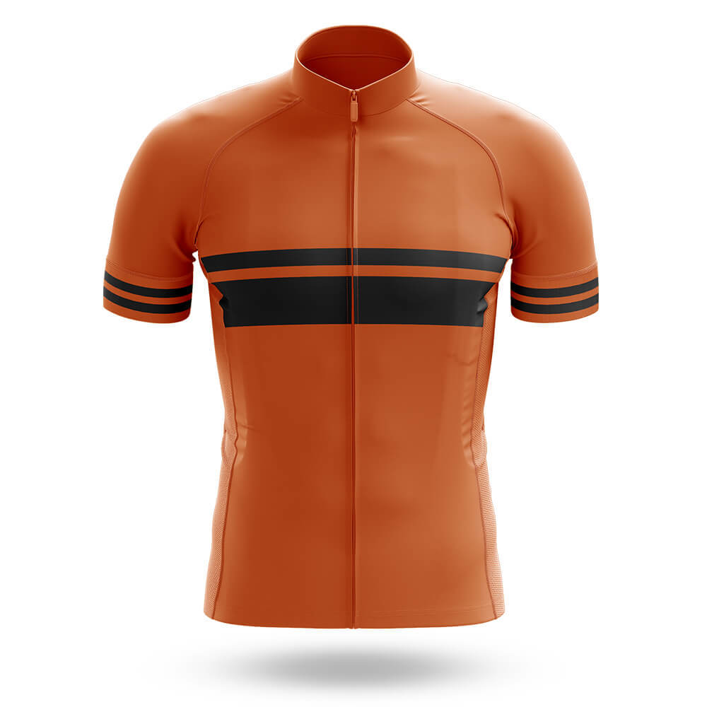 Classic Stripe - Orange - Men's Cycling Kit