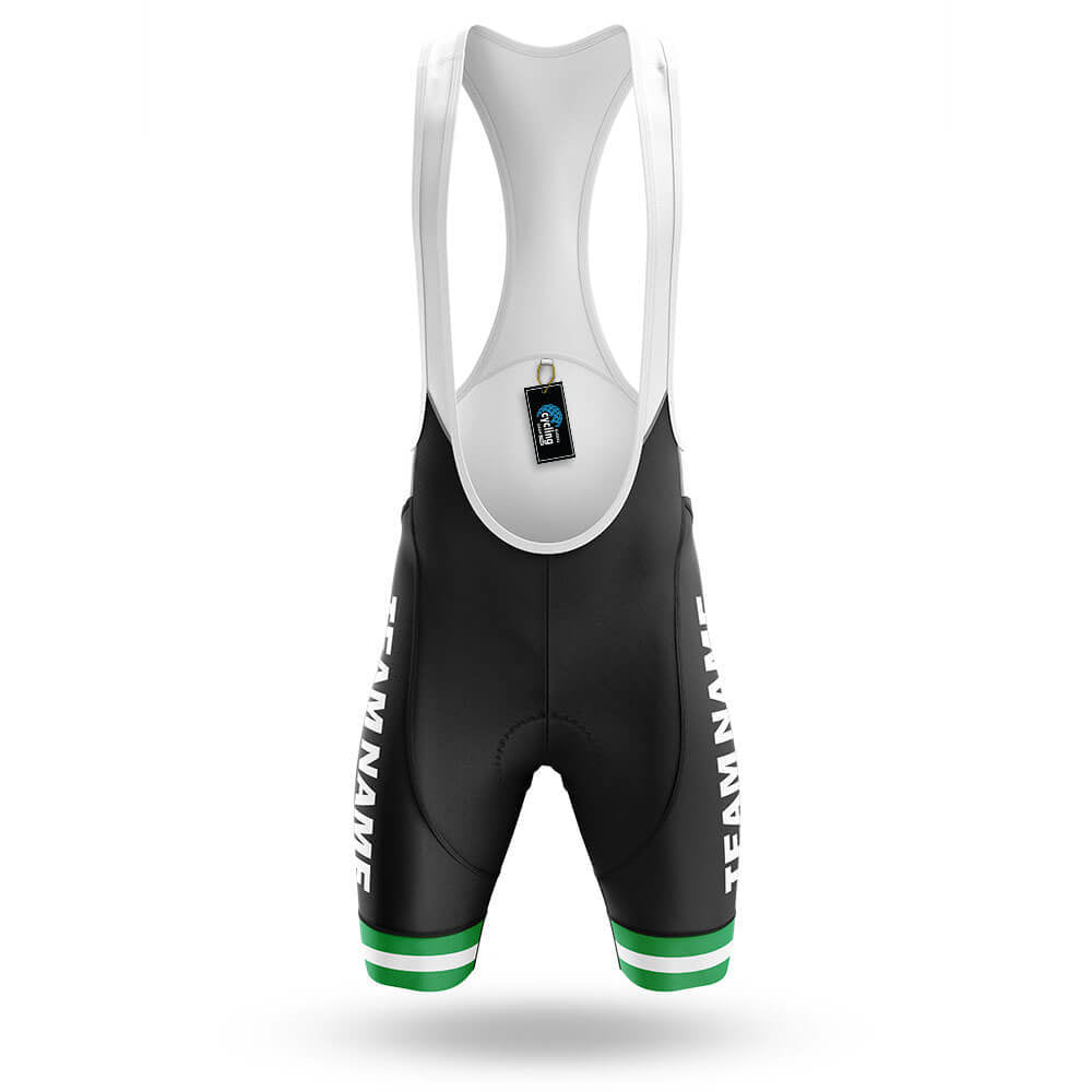 Custom Team Name M6 Green - Men's Cycling Kit