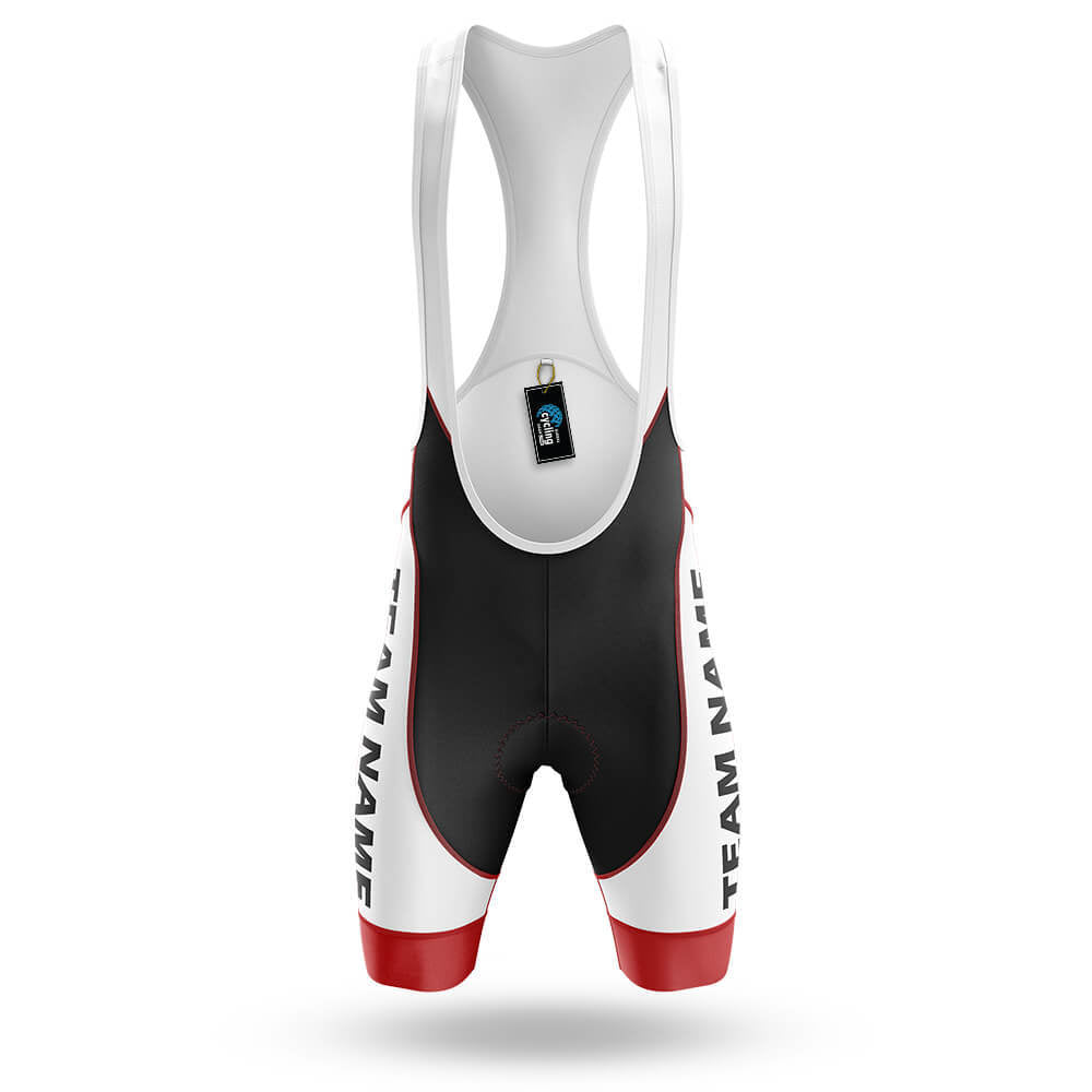 Custom Team Name M2 Red - Men's Cycling Kit