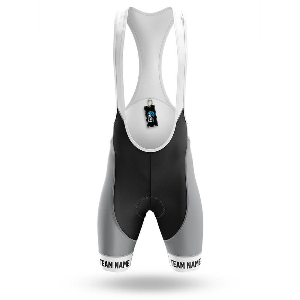 Custom Team Name S4 Grey - Men's Cycling Kit