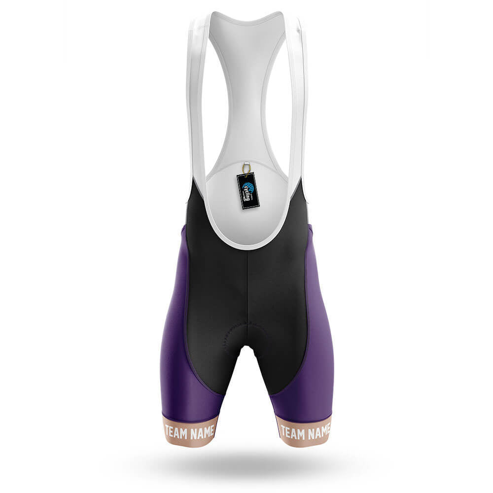 Custom Team Name S1 Violet - Men's Cycling Kit