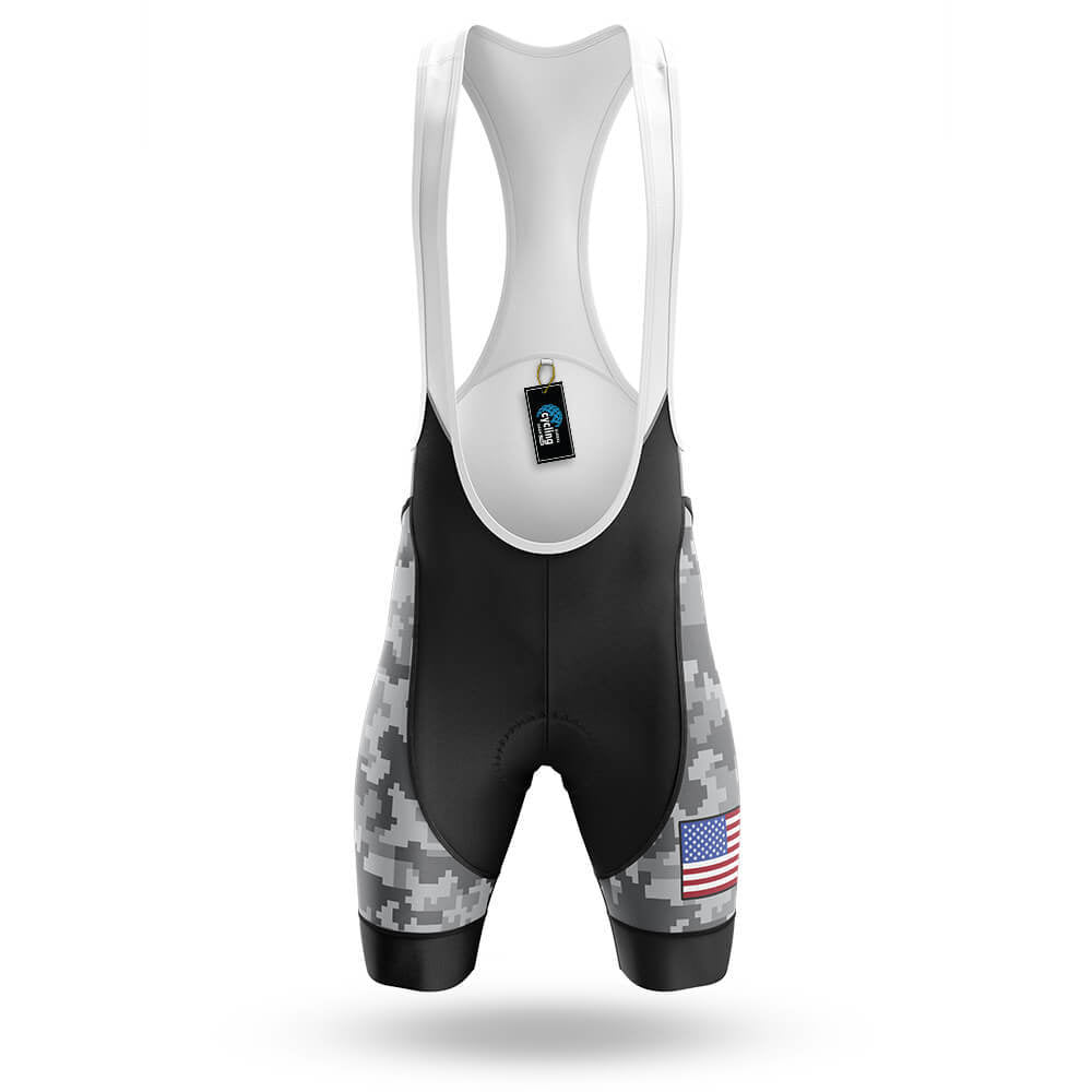 Grey Camo U.S.A - Men's Cycling Kit