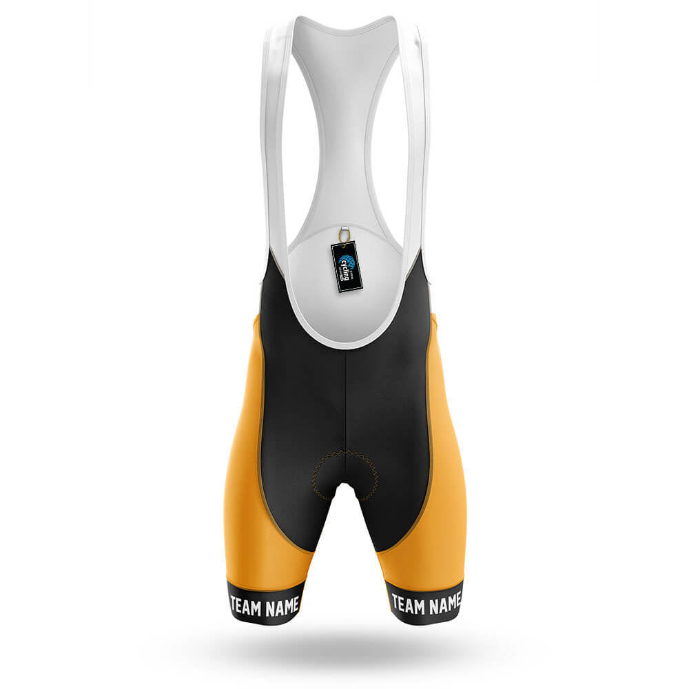 Custom Team Name V20 Yellow - Men's Cycling Kit