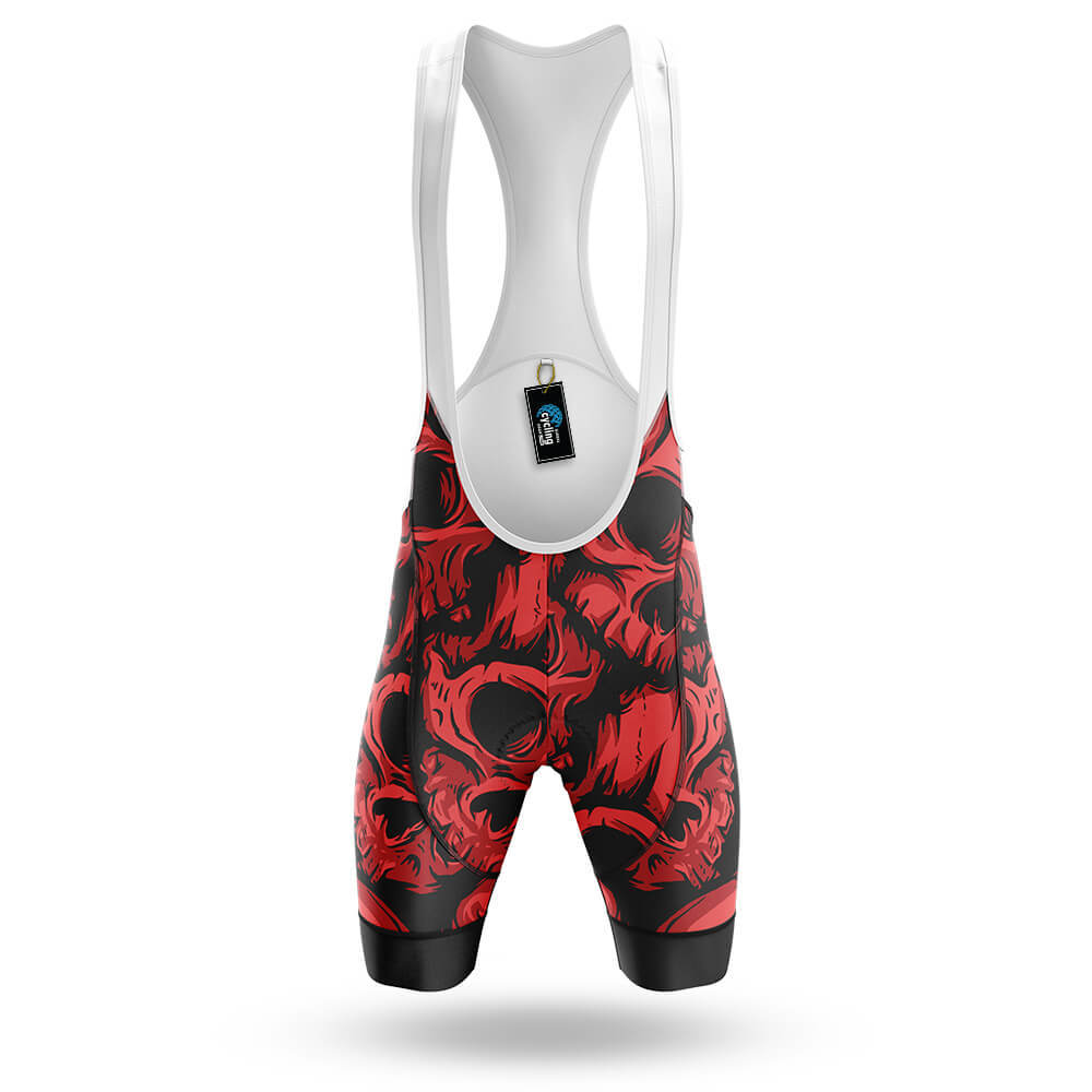 Red Skulls - Men's Cycling Kit