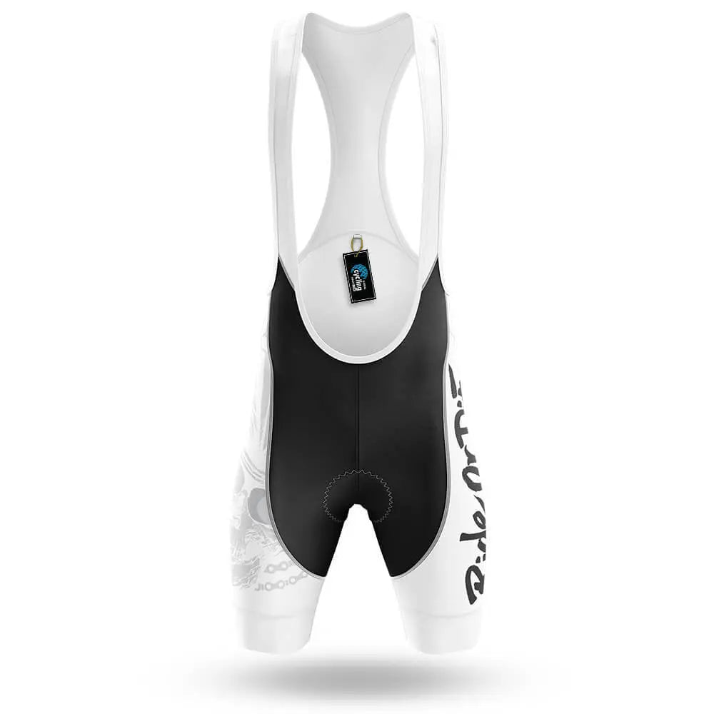 Ride Or Die V4 - White - Men's Cycling Kit