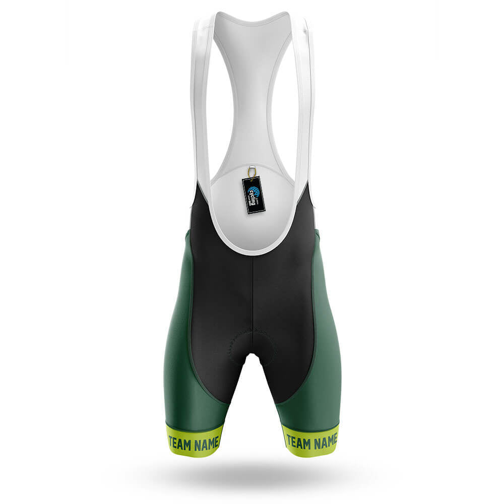 Custom Team Name V20 Green - Men's Cycling Kit