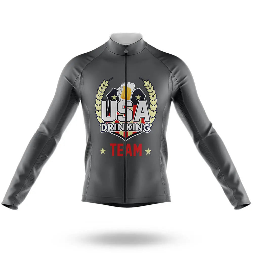 USA Drinking Team - Grey - Men's Cycling Kit