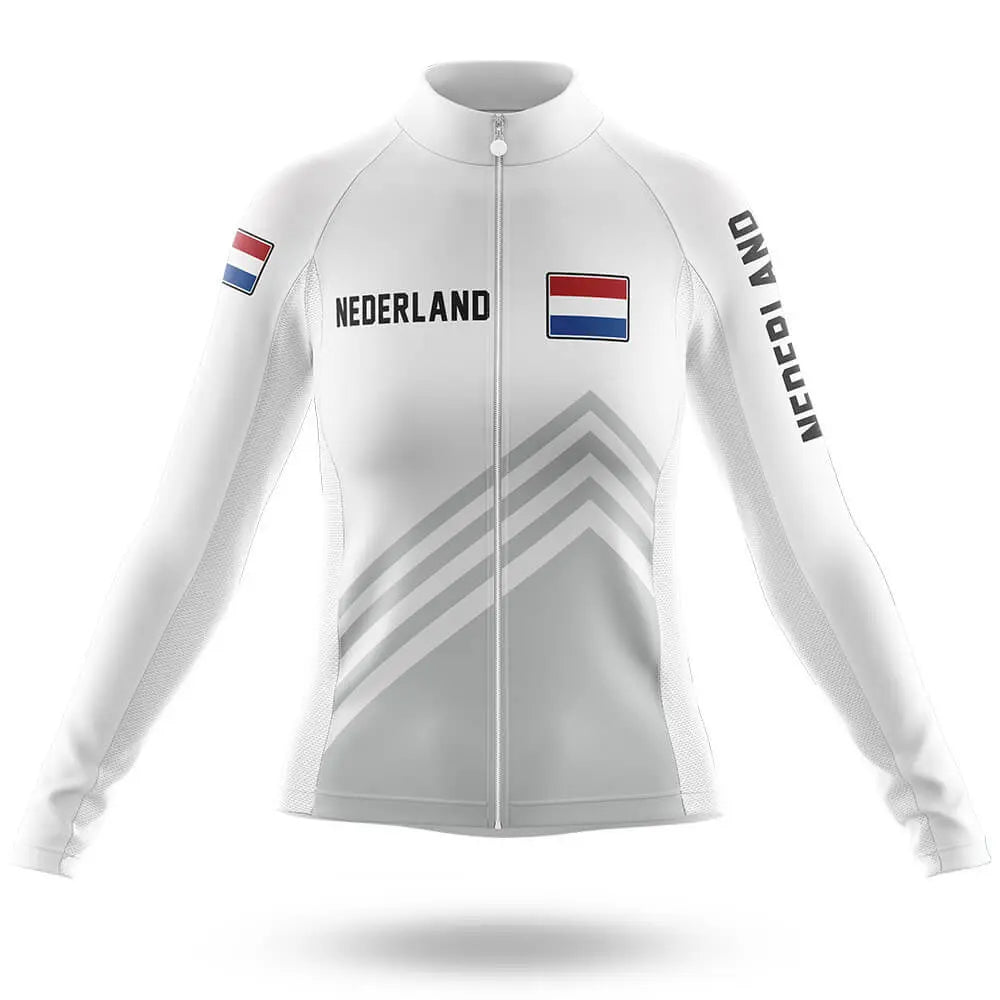 Nederland S5 White - Women - Cycling Kit
