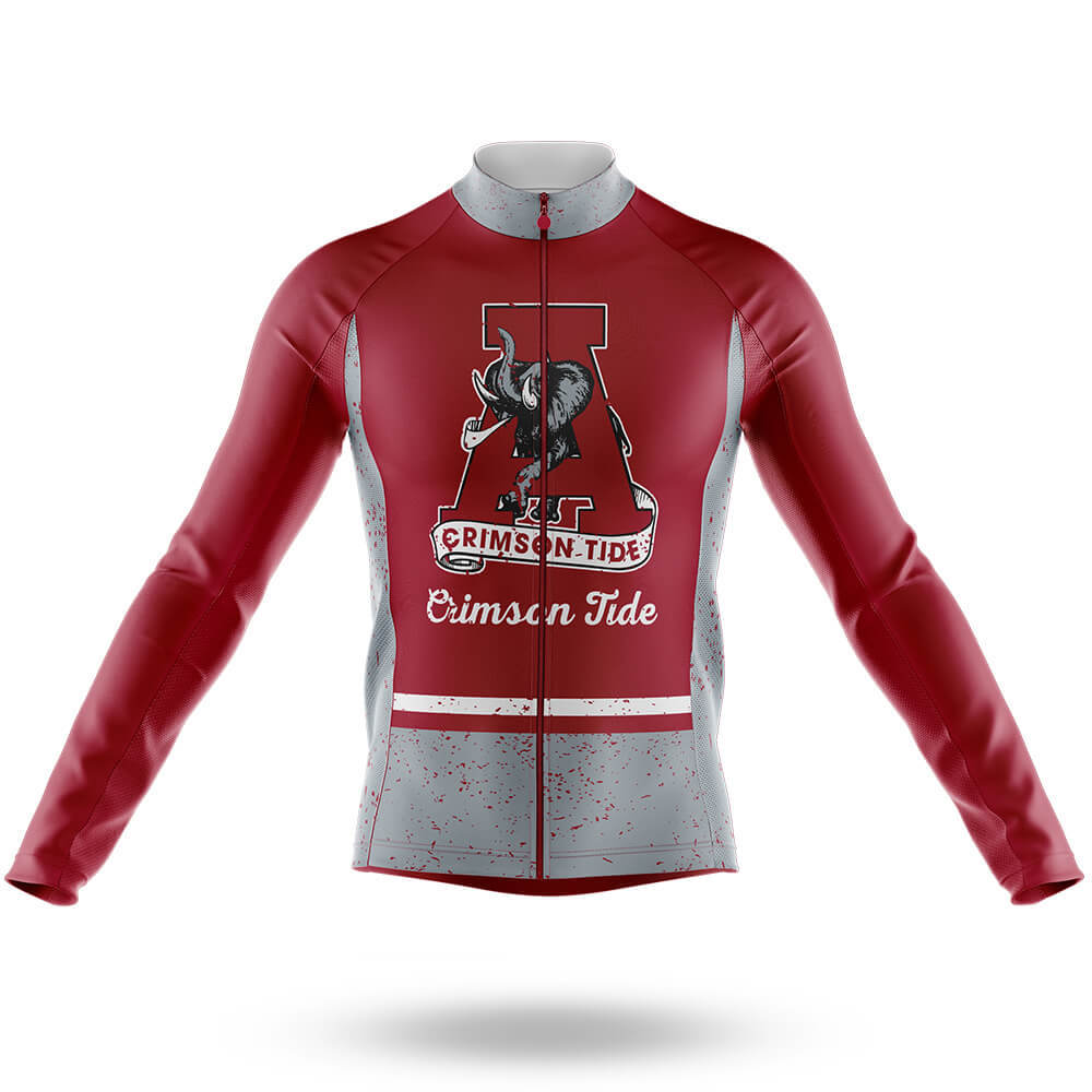 Alabama Crimson Retro - Men's Cycling Kit