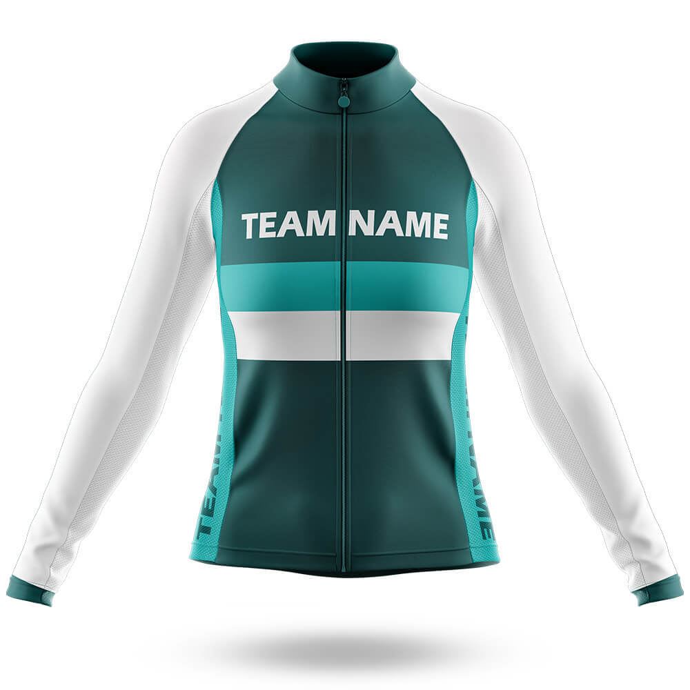 Custom Team Name M2 Green - Women's Cycling Kit
