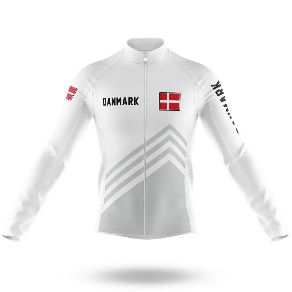 Danmark S5 White - Men's Cycling Kit