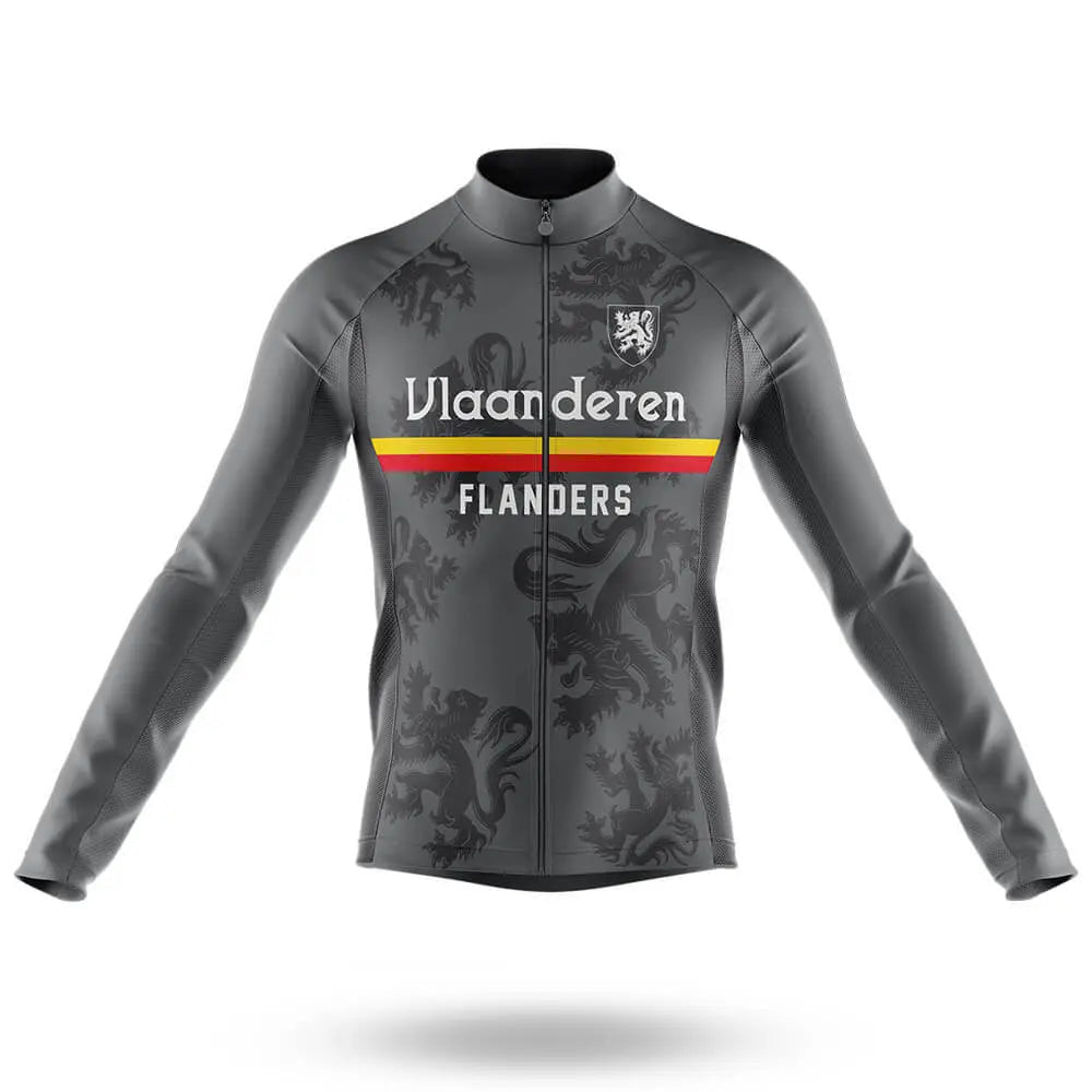 Vlaanderen (Flanders) - Grey - Men's Cycling Kit