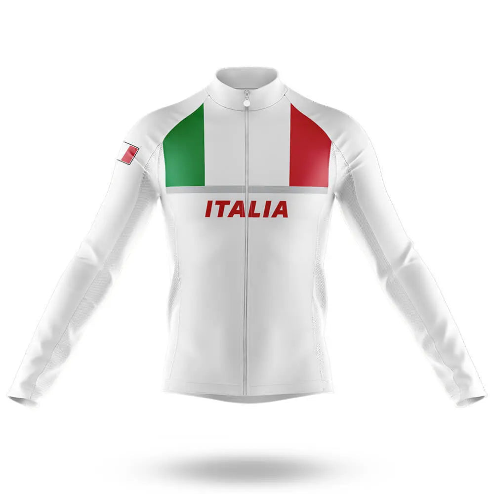 Italia S7 - White - Men's Cycling Kit