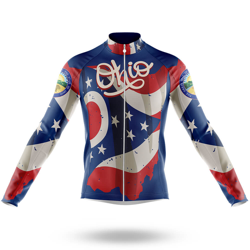 Ohio Flag - Men's Cycling Kit