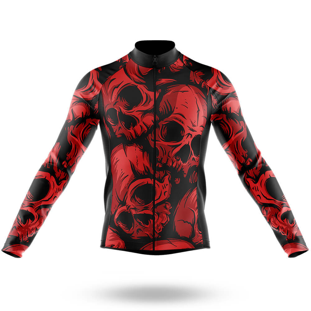 Red Skulls - Men's Cycling Kit