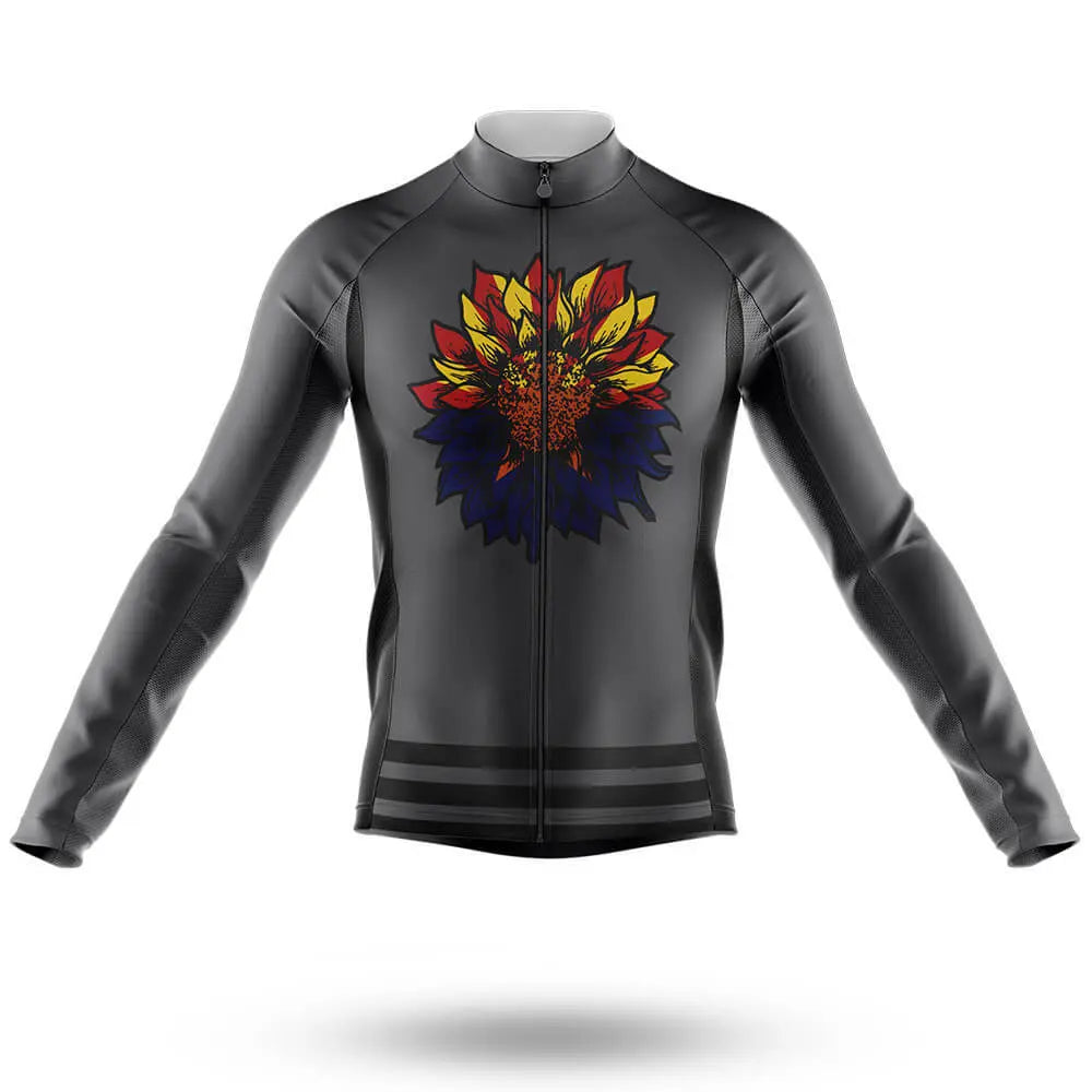 Arizona Sunflower - Grey - Men's Cycling Kit