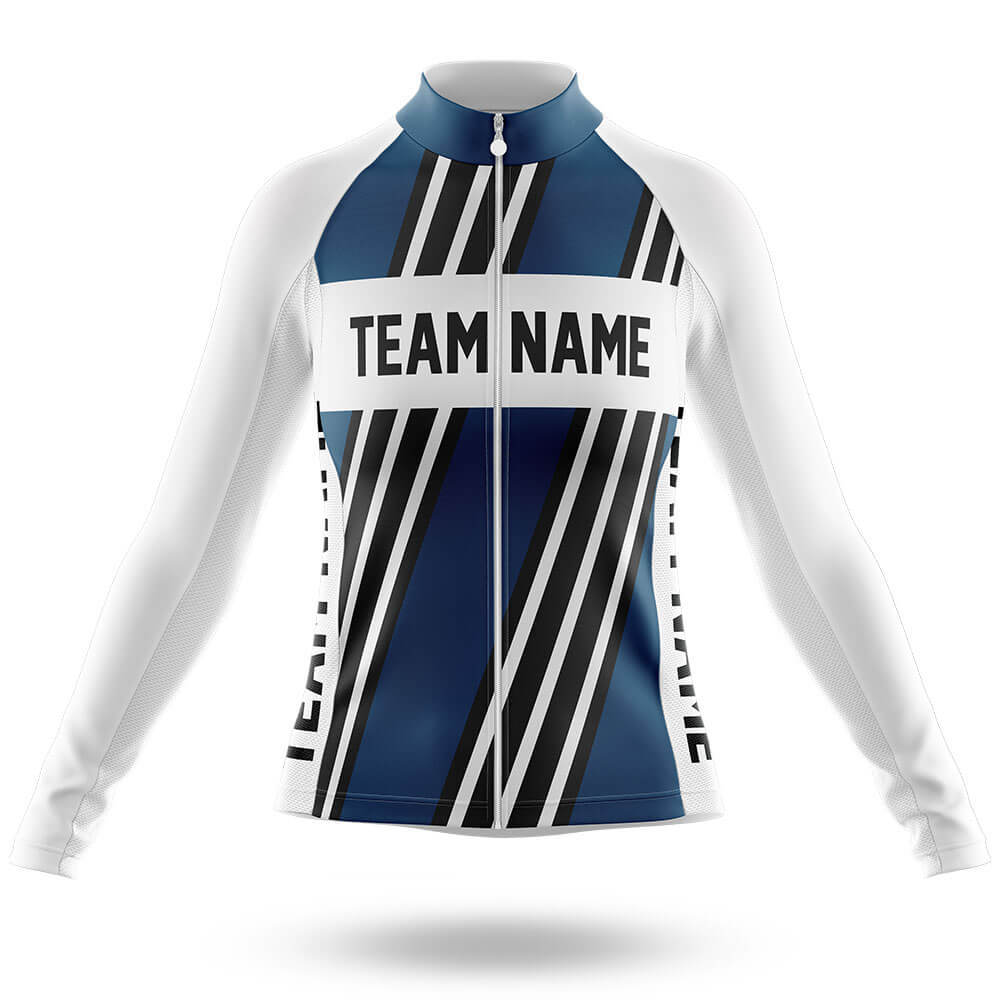 Custom Team Name M5 Navy - Women's Cycling Kit