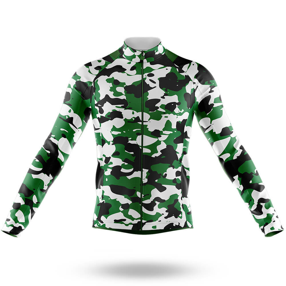 Green Camouflage - Men's Cycling Kit