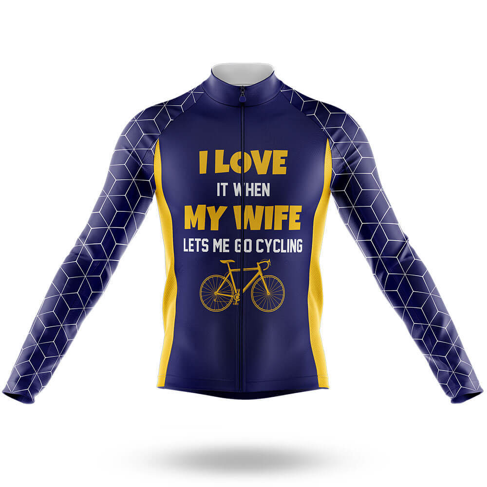 I Love My Wife V9 - Men's Cycling Kit