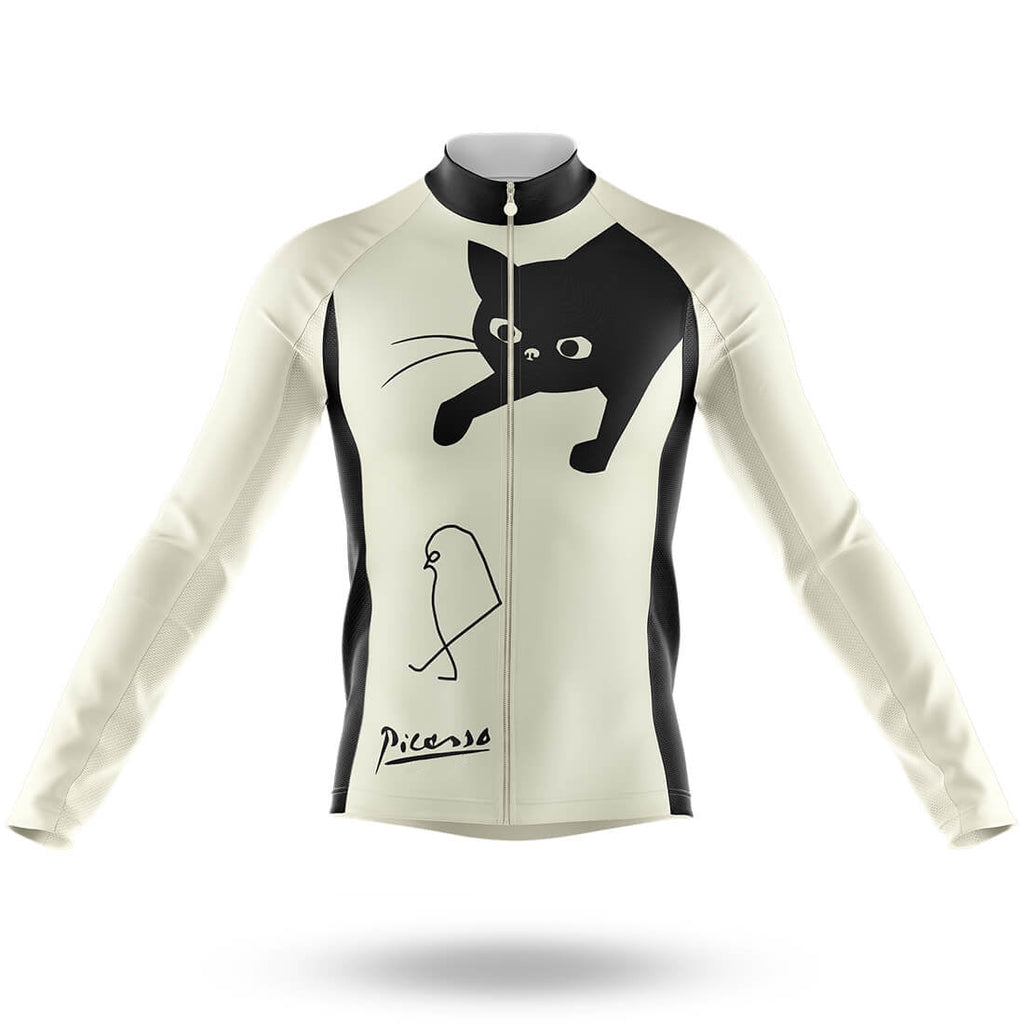 Cat Stalking Picasso Bird - Men's Cycling Kit