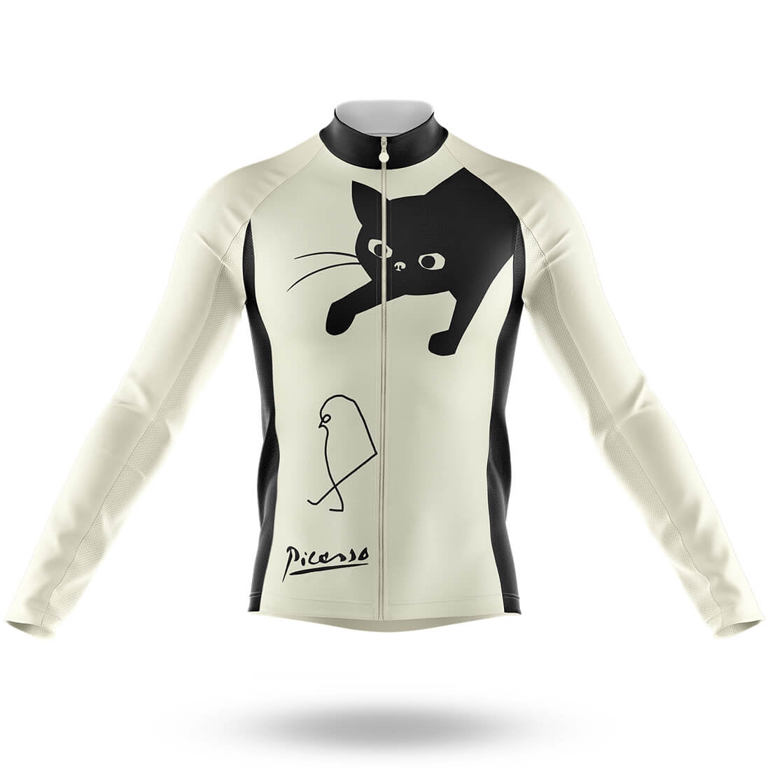 Cat Stalking Picasso Bird - Men's Cycling Kit