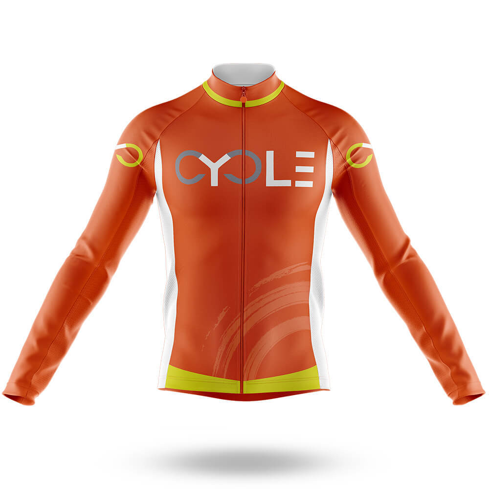 Hi-Vis Orange - Men's Cycling Kit