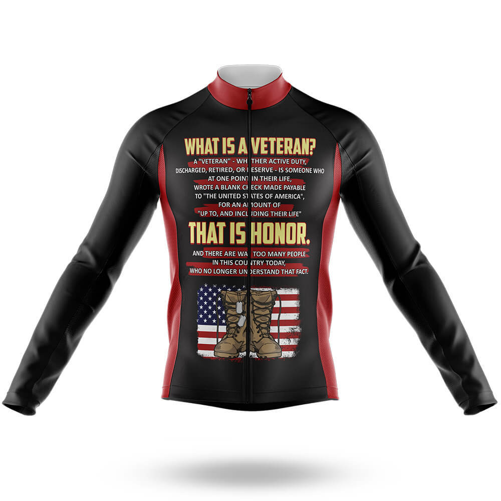 What Is A Veteran - Men's Cycling Kit