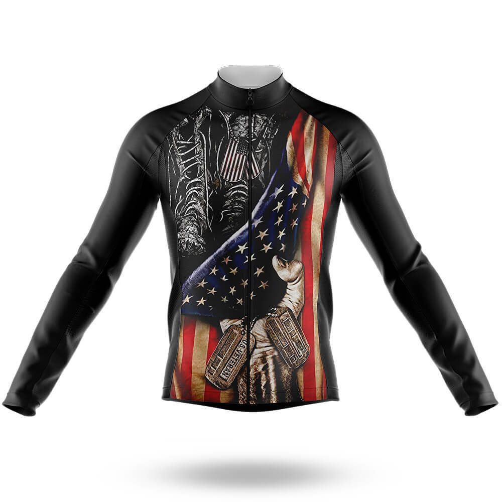 US Veteran Flag - Men's Cycling Kit