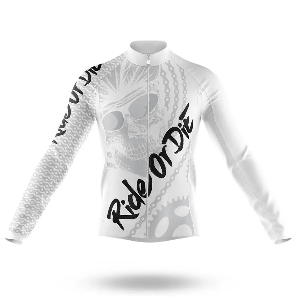 Ride Or Die V4 - White - Men's Cycling Kit