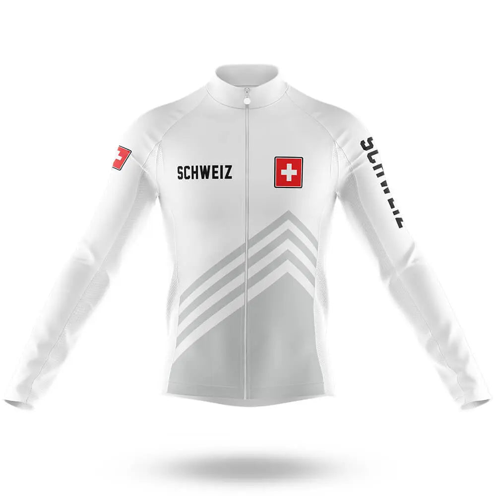Schweiz S5 White - Men's Cycling Kit