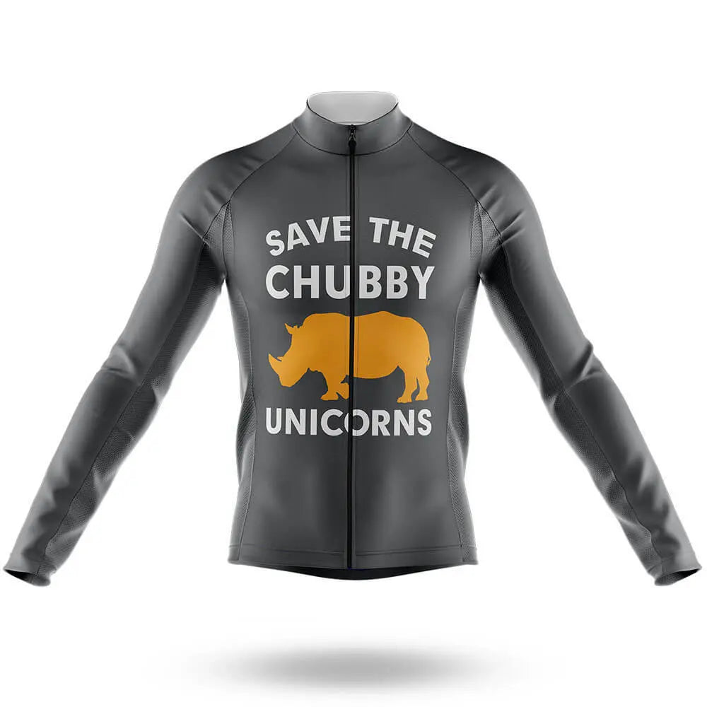 The Chubby Unicorn V6 - Grey - Men's Cycling Kit