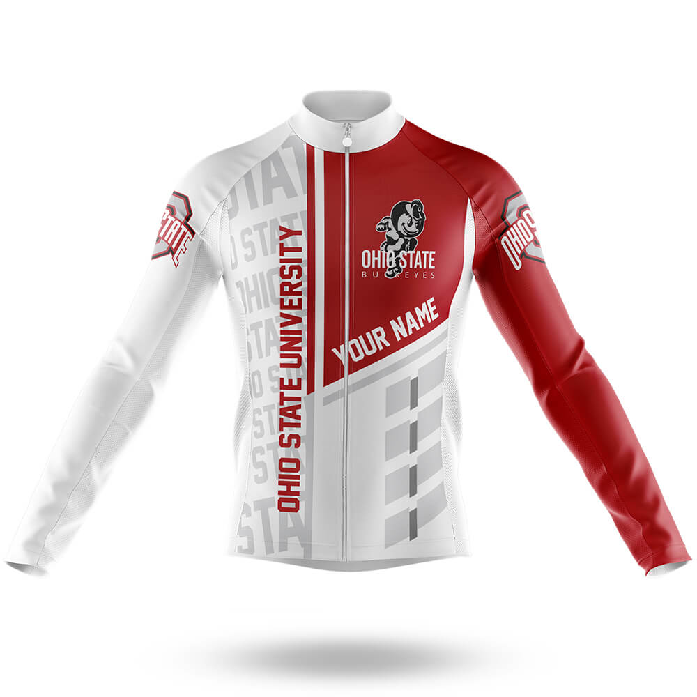 Ohio State University Custom Name - Men's Cycling Kit
