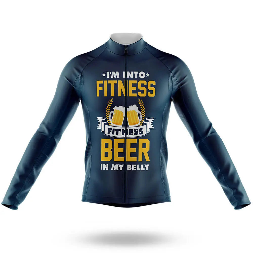 I'm Into Fitness - Navy - Men's Cycling Kit
