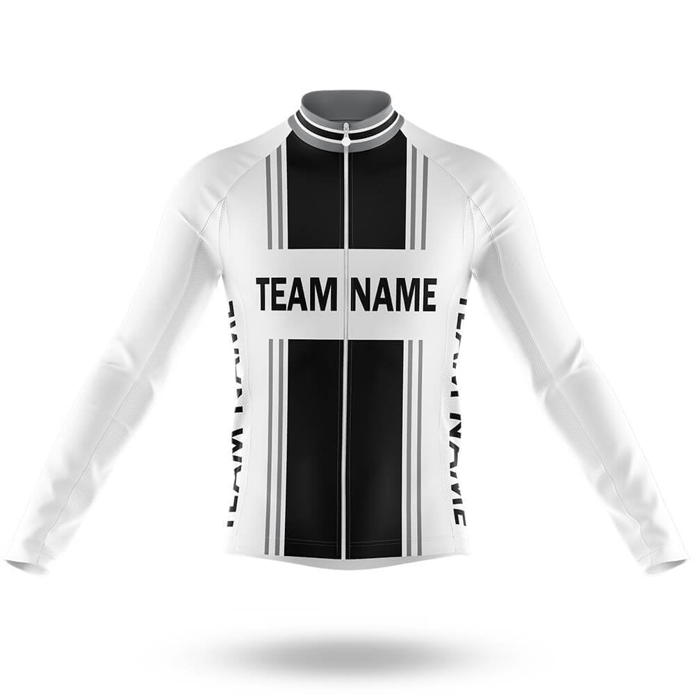 Custom Team Name M4 Black - Men's Cycling Kit